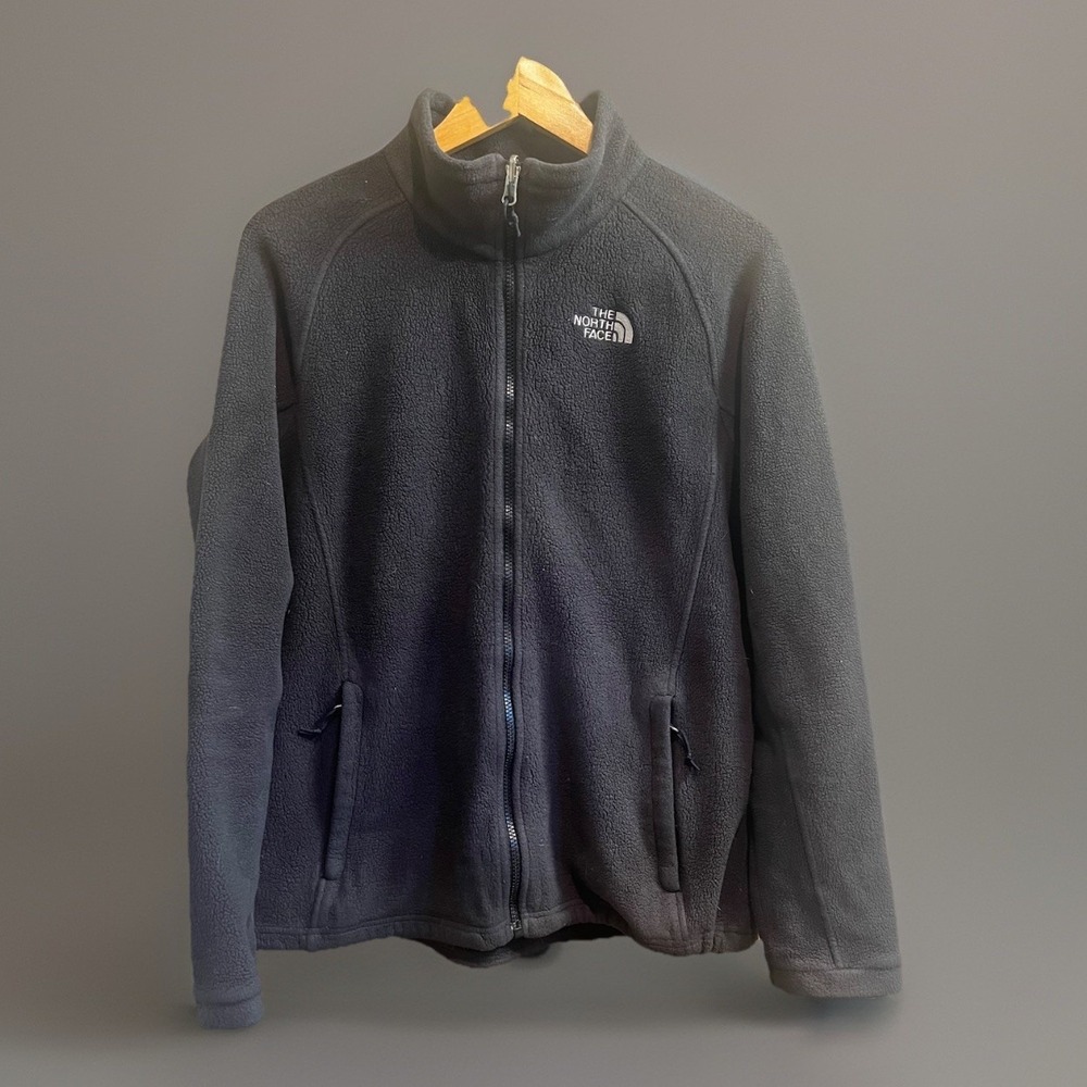 The North Face Women's Black Heavy Fleece Jacket Size XL
